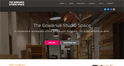 Desktop Screenshot of gowanusstudio.org