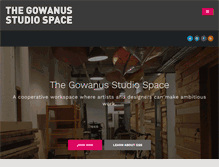 Tablet Screenshot of gowanusstudio.org